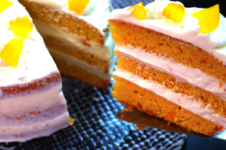 Апельсиновый торт – рецепт вкуснейшего десерта