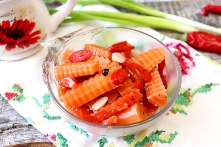 Пряный салат из моркови  #постныйстол