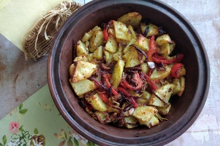 Фото к рецепту: Картофель запечённый в сухарях #постныйстол
