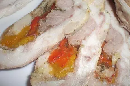 Мясной рулет.