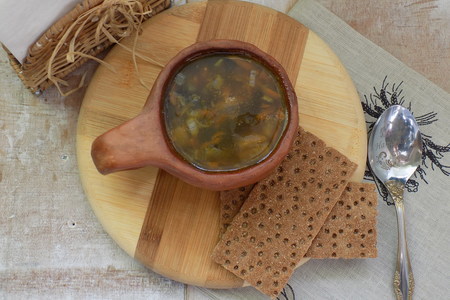 Постный грибной суп с фасолью и репой #постныйстол