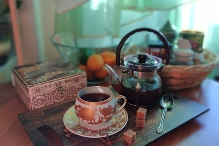 Фото к рецепту: Чай душистый со специями #постныйстол
