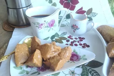 Помадка из арахисовой пасты#постныйстол