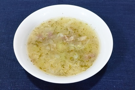 Фото к рецепту: Полевой суп с беконом
