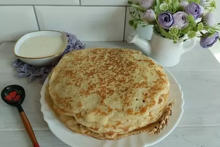 Блины пшеничные #пушкинкулинар
