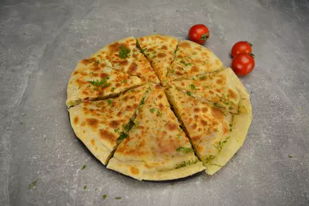 Лепешка с картошкой без дрожжей