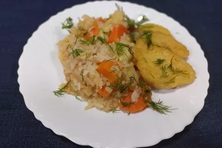 Кабачки с рисом (в мультиварке)