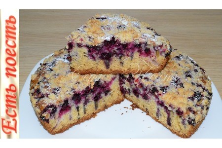 Фото к рецепту: Летний пирог на каждый день с ягодами или фруктами