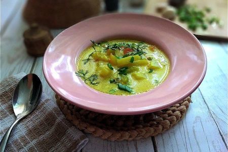 Фото к рецепту: Индийский суп