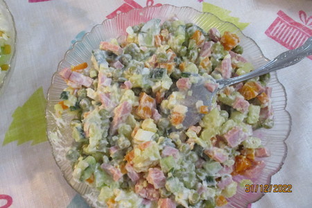 Recipe photo: Olivier salad