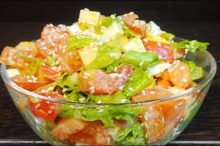 Recipe photo: Best tomato salad
