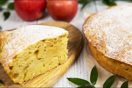 Recipe photo: Vanilla apple tart