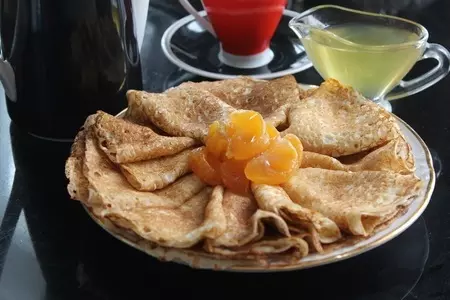 Нежные блинчики на воде и молоке