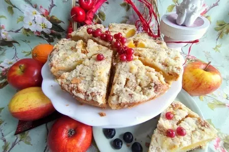 Пирог с фруктами