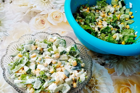 Recipe photo: Spring corn salad