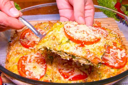 Кабачковая запеканка