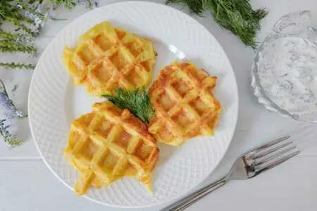 Картофельные вафли