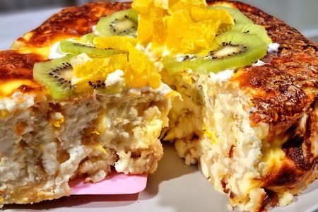 Фото к рецепту: Творожный пирог из лаваша