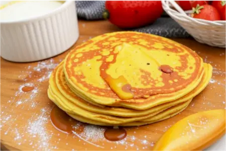 Оладьи на кукурузной муке
