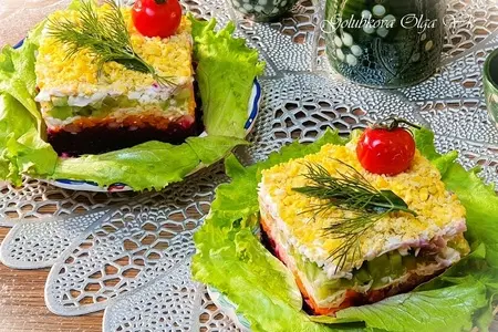 Фото: Салат со свеклой и сыром Салат со свеклой и сыром