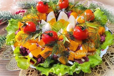 Фото: Салат из тыквы и консервированного тунца Салат из тыквы и консервированного тунца