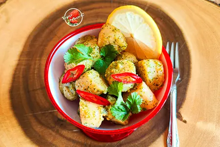 Закуска из морских гребешков