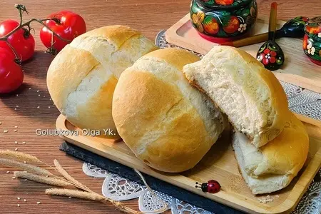 Хлебные булочки с добавлением молока