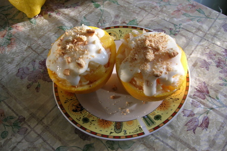 Апельсиновый десерт