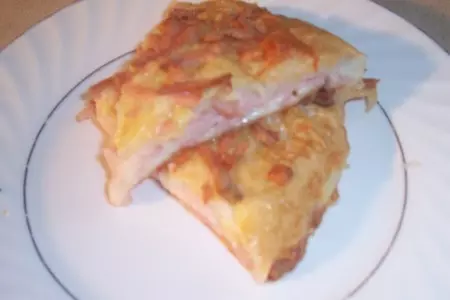 Вафельный пирог