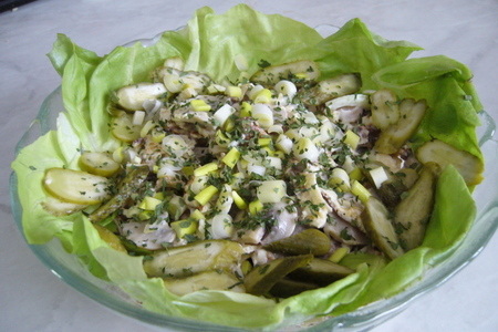 Фото к рецепту: Грибной салат