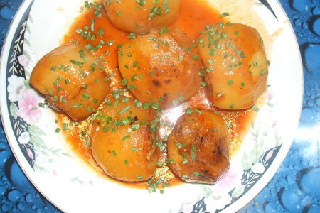 Фото к рецепту: Фаршированная картошка