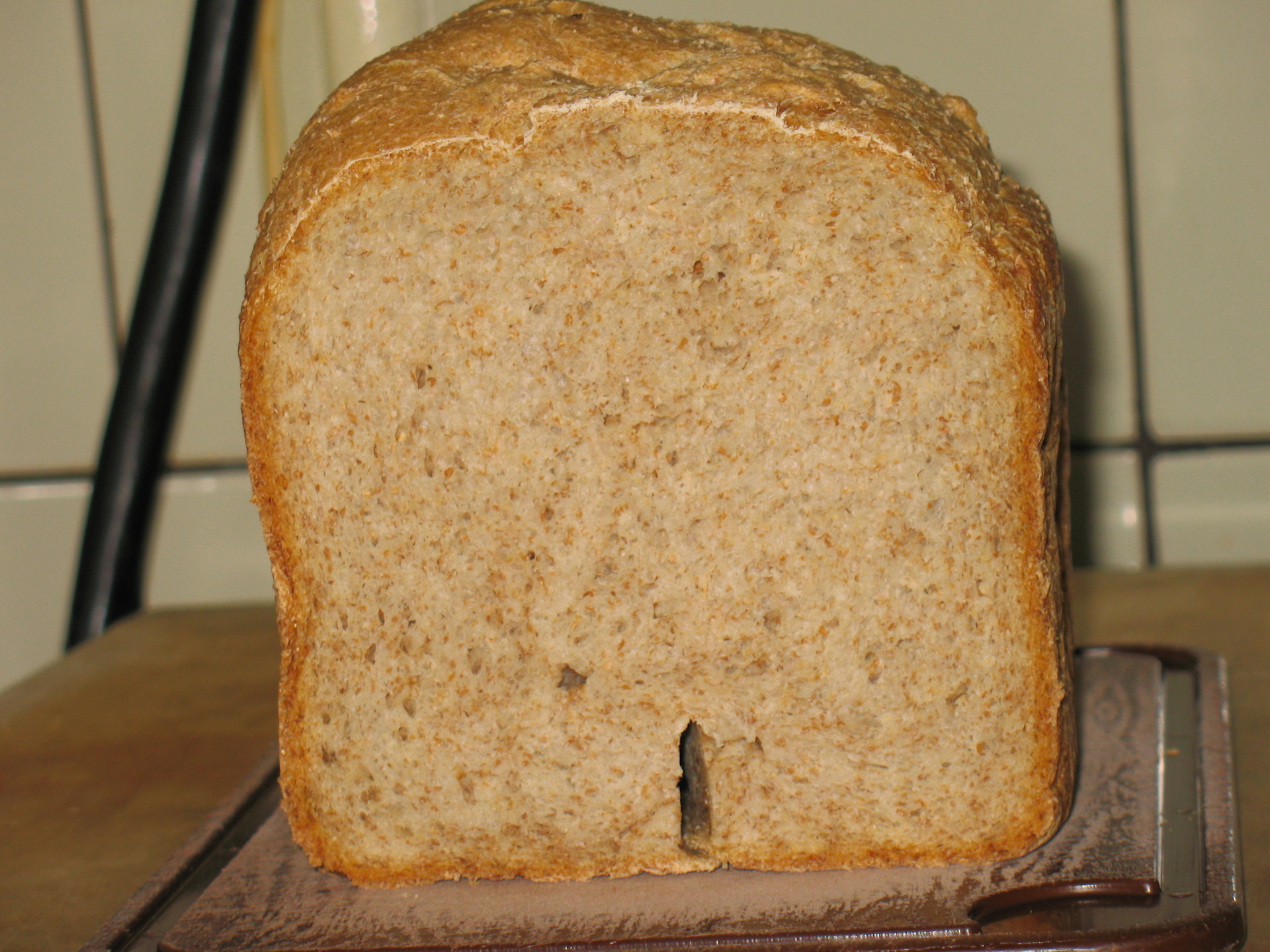 Хлеб из муки с отрубями
