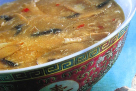 Фото к рецепту: Китайский суп