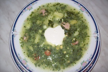 Суп зелёный со шпинатом в любое время года!