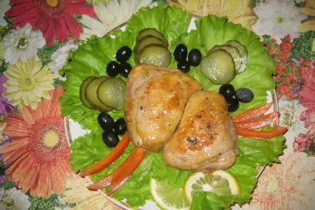 Цыпленок в сельдерее