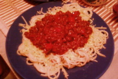 Спагетти под ореховой пастой