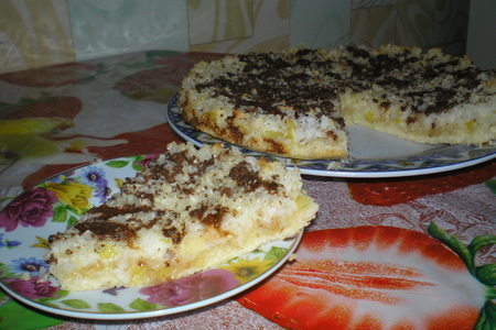 Кокосово-ананасовый пирог