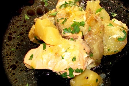 Фото к рецепту: " marmitako"-или рыбное жаркое