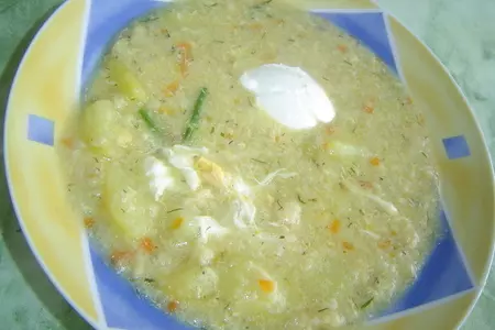 Затируха-"rievelsuppe"