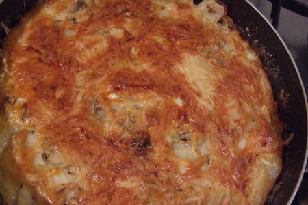 Фото к рецепту: Картошка, запеченная с сыром