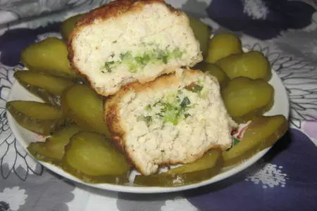 Куриные зразы с начинкой из цуккини