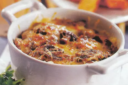 Пряный гибной жульен
