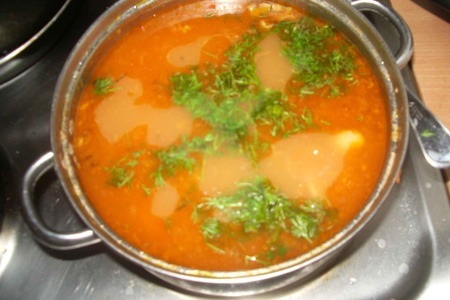Фото к рецепту: Суп грибной с бараниной