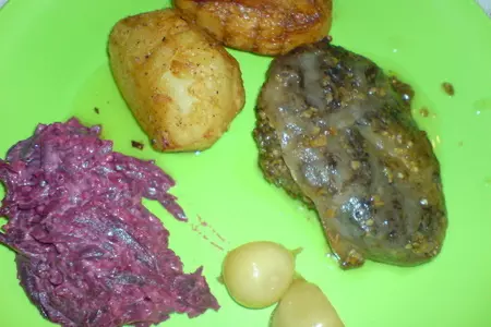Печень в жировой сетке (fegatelli di maiale)