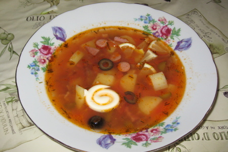 Суп солянка