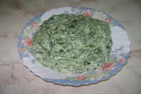 Просто шпинат
