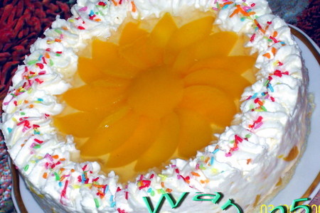 Торт "персиковый"