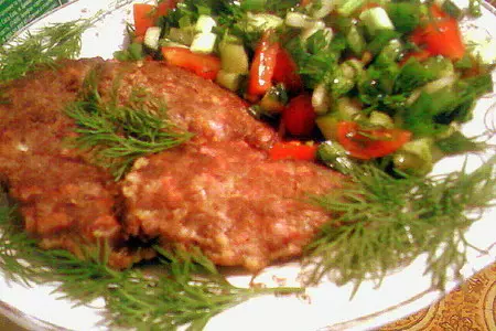 Зразы из индейки