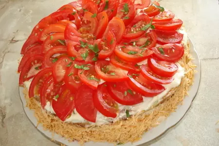 Кабачковый торт