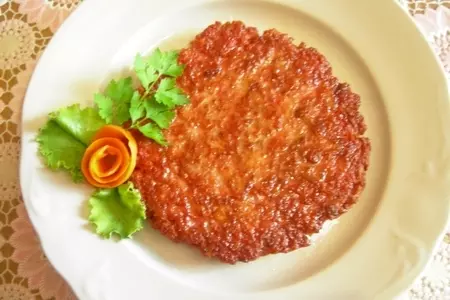 Мясная лепешка